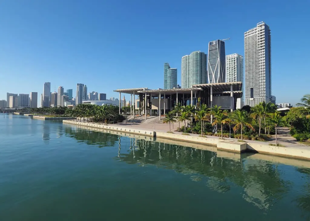 Perez Museum on the waterfront