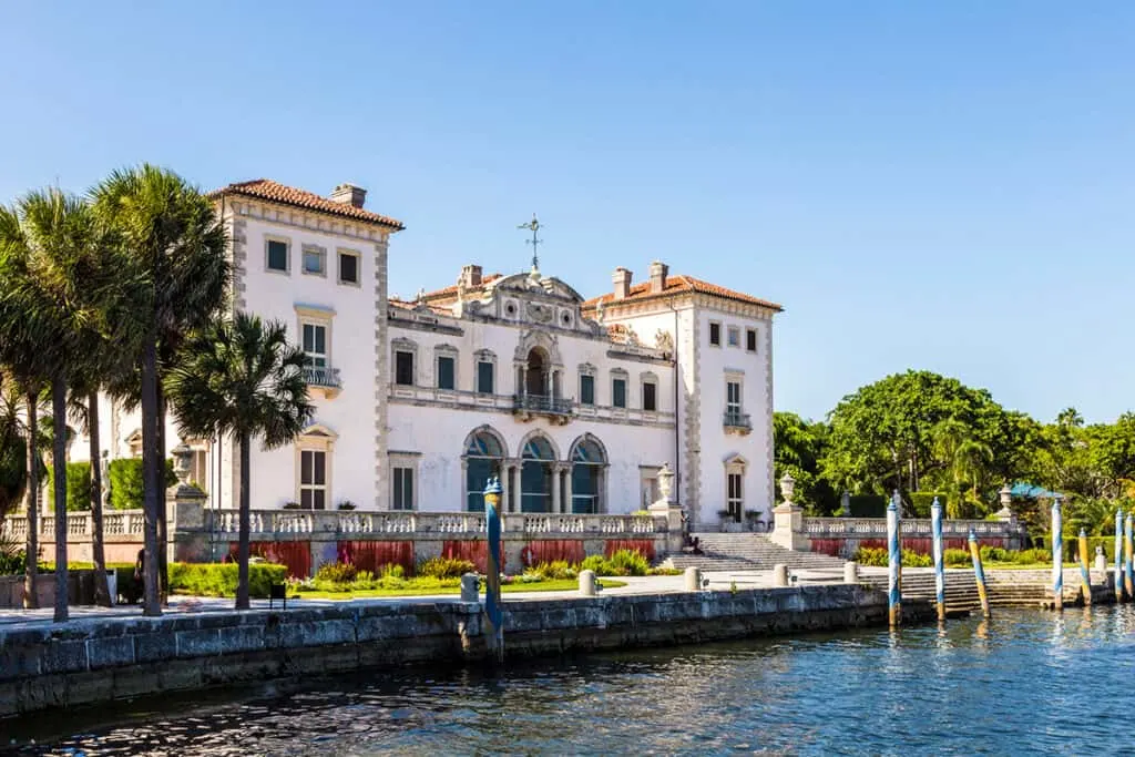 Vizcaya Museum waterfront