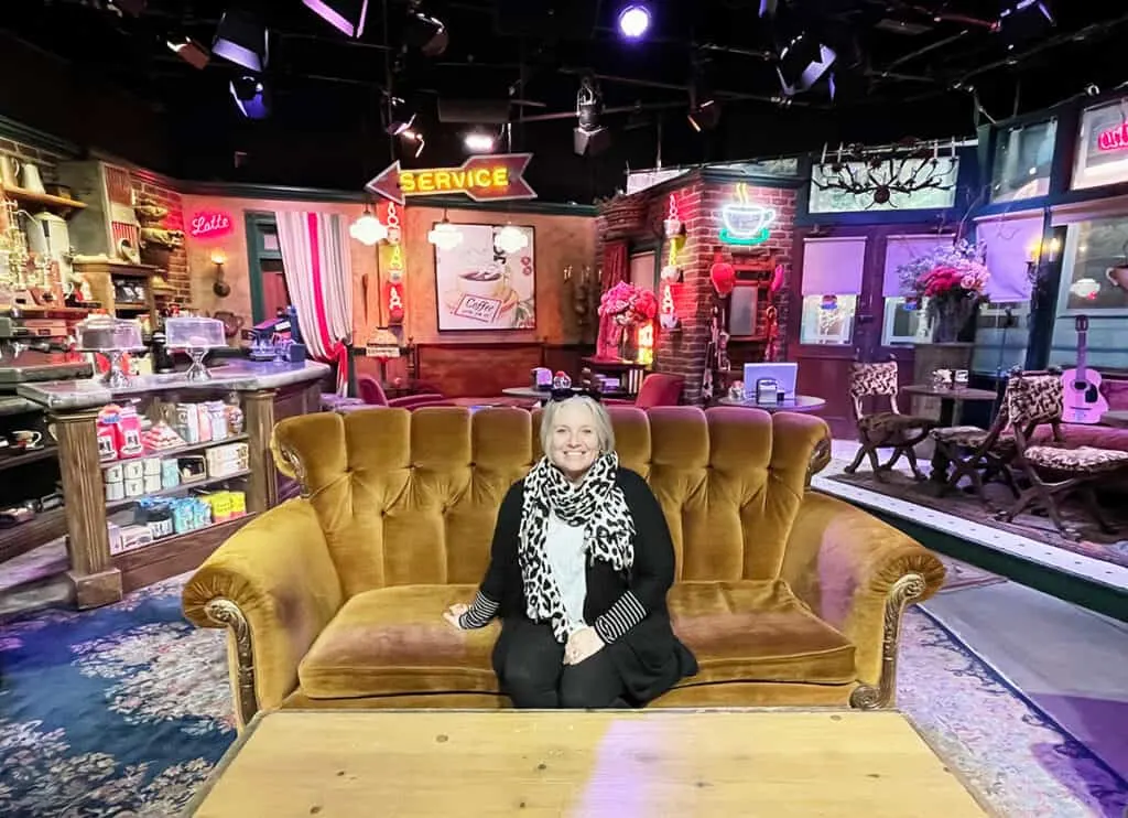 Megan in Central Perk, Warner Bros