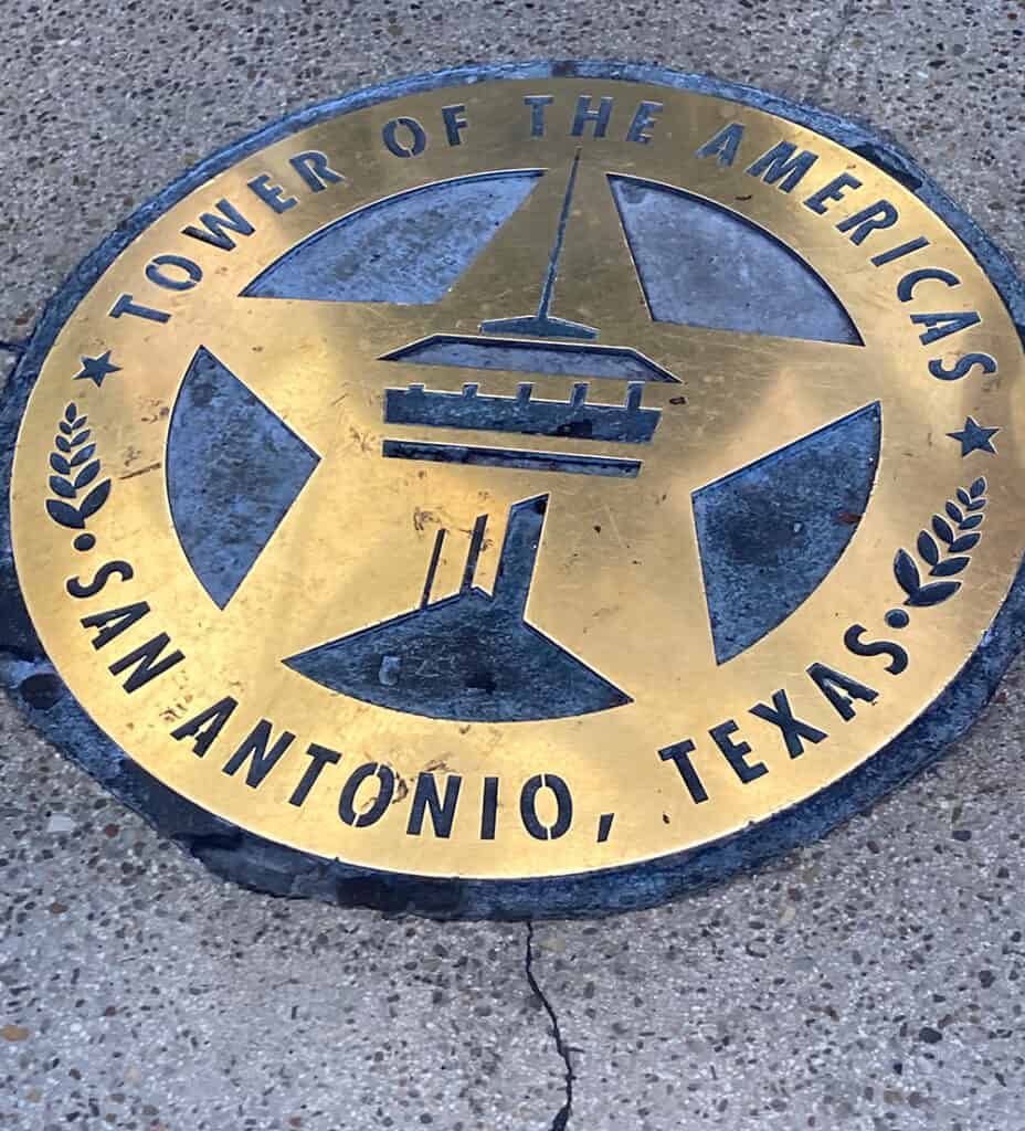 Tower of the Americas plaque