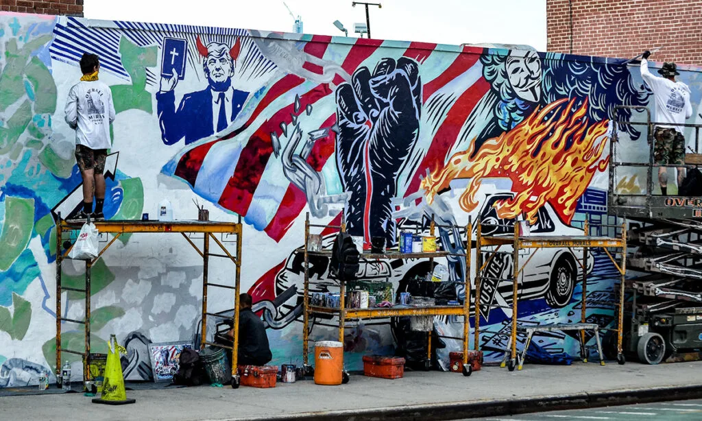 Explore New York's street art scene 10 Bowery Graffiti Wall NYC