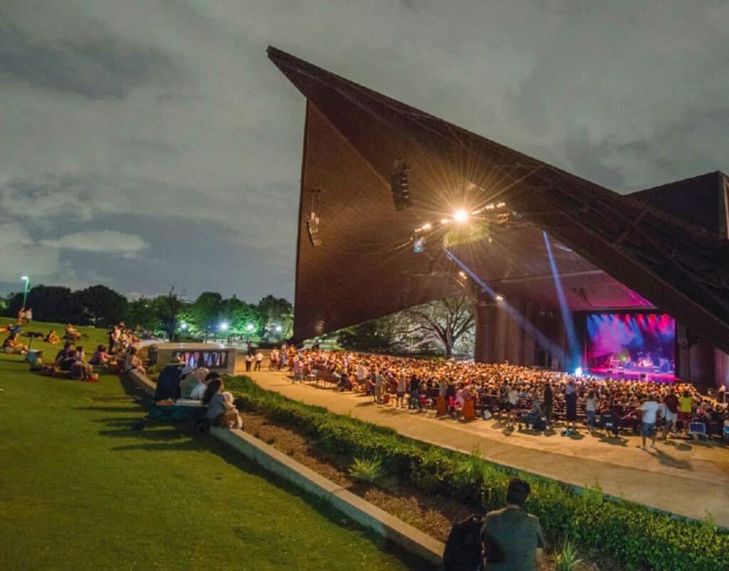 Miller Outdoor Theatre stage