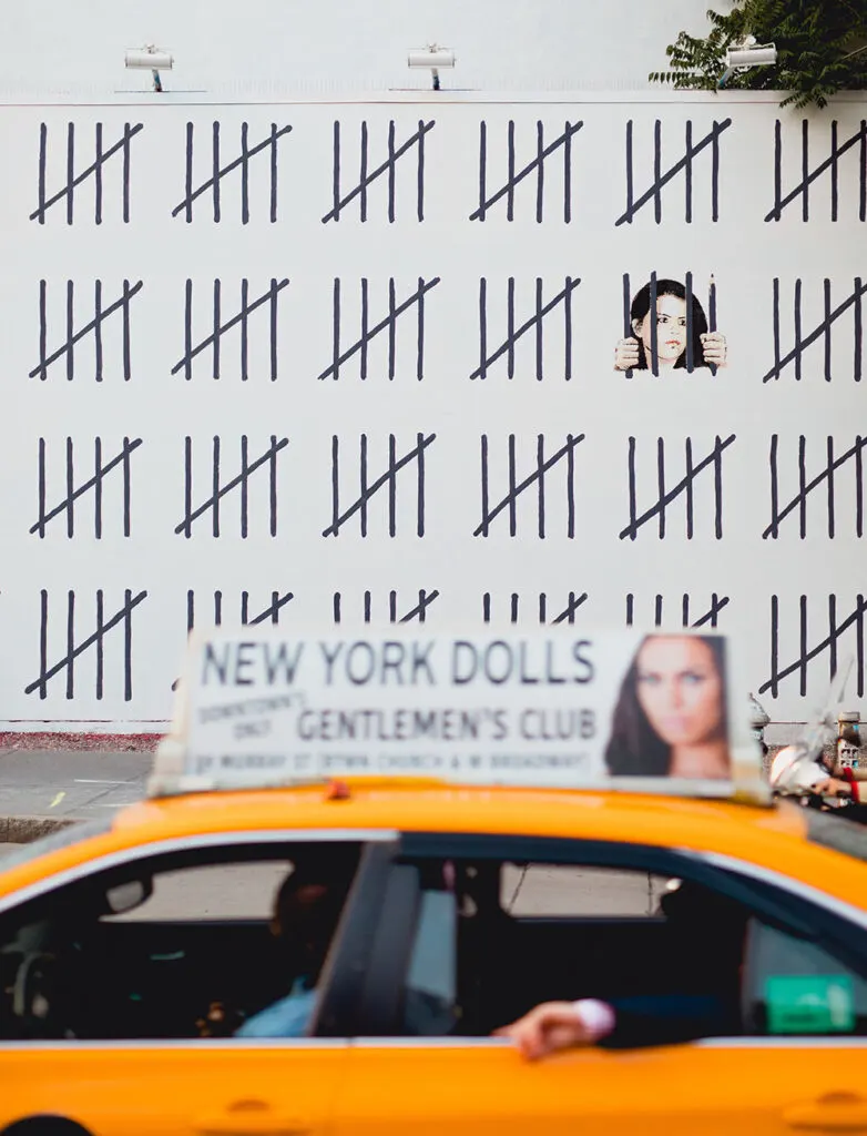 Explore New York's street art scene 24 Release Zehra Dogan piece by Banksy