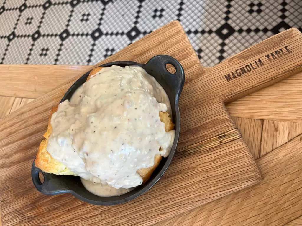 Joanna Gaines' biscuits and gravy