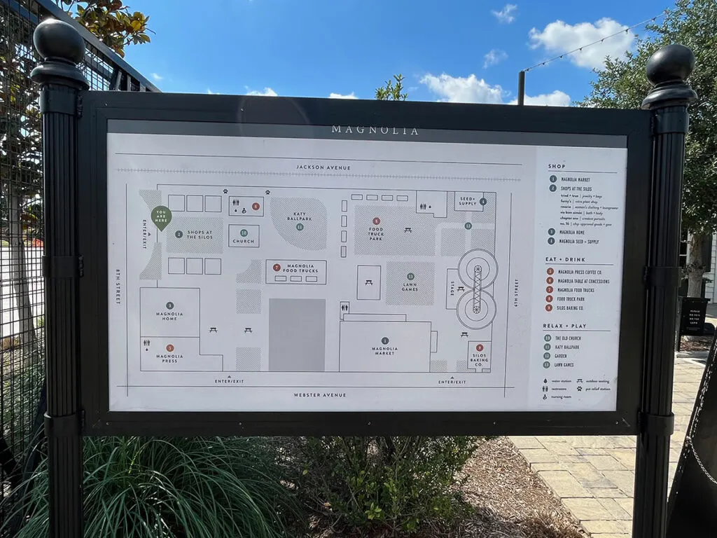 Magnolia Marketplace map