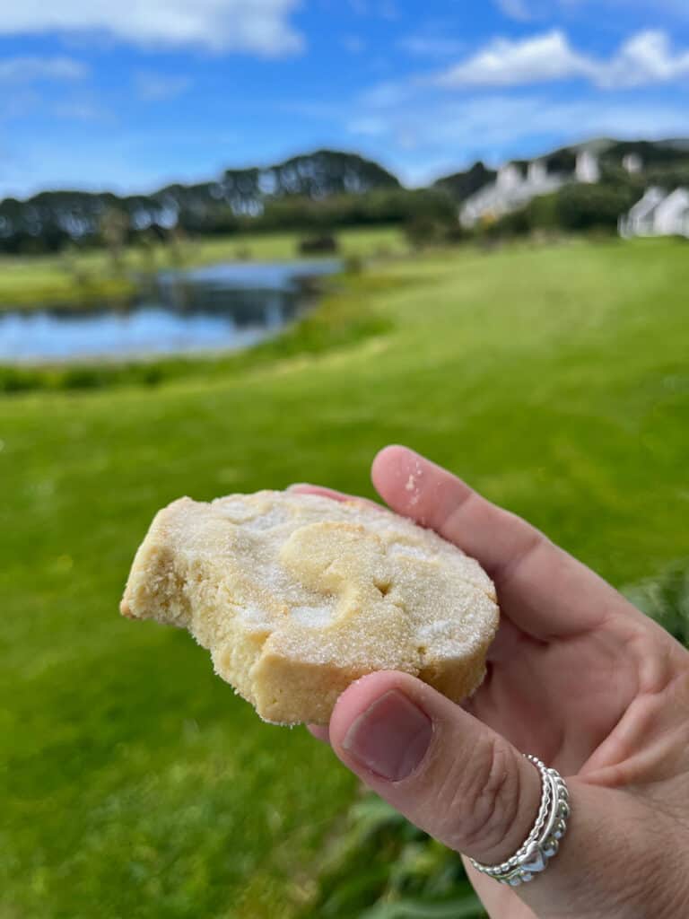 The famous Wharekauhau shortbread