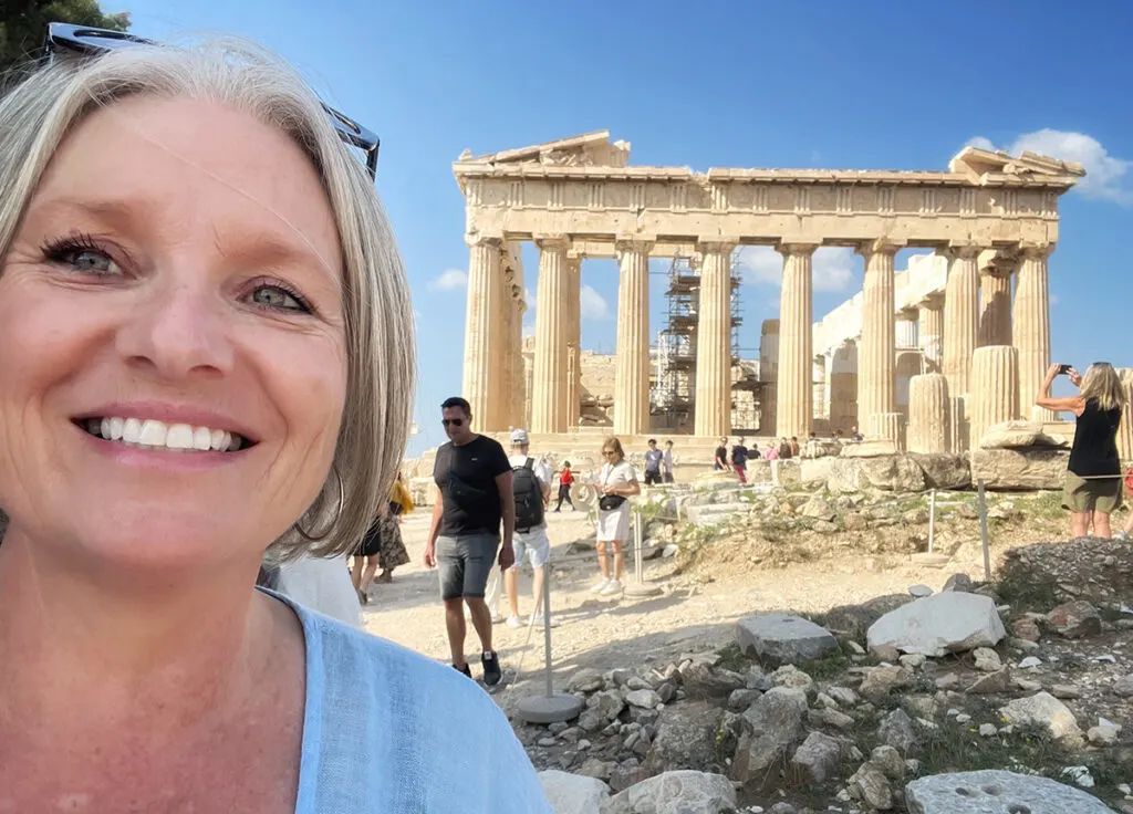 At the Acropolis in Athens