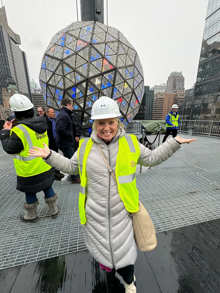 Megan with crystal ball