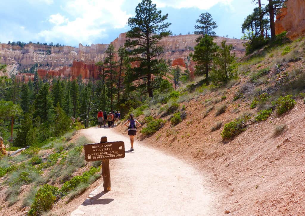Hike - or run - the Navajo Loop at Bryce Canyon