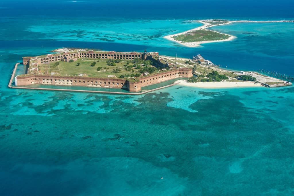 Fort Jefferson - in the middle of the ocean