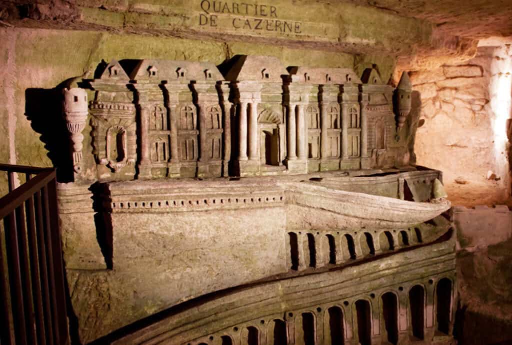 Underground in the Paris Catacombs