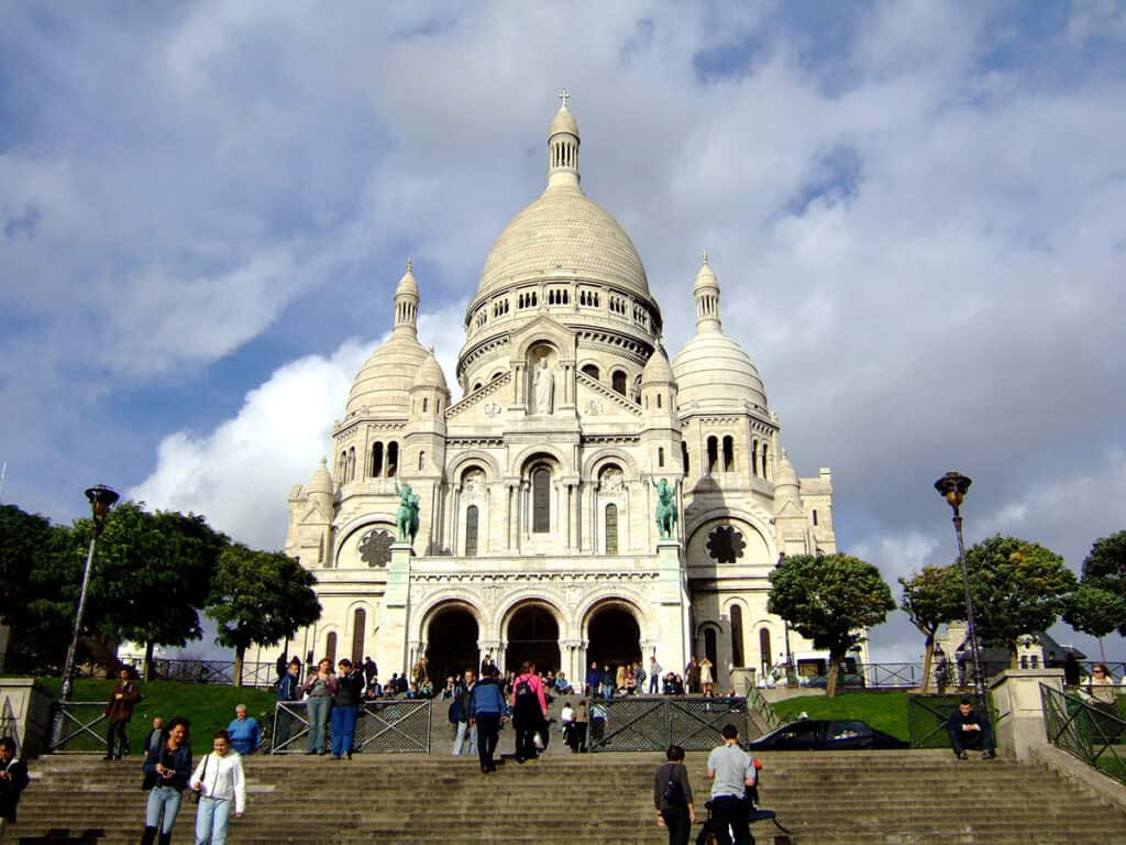 The steps of Sacré-Cœur