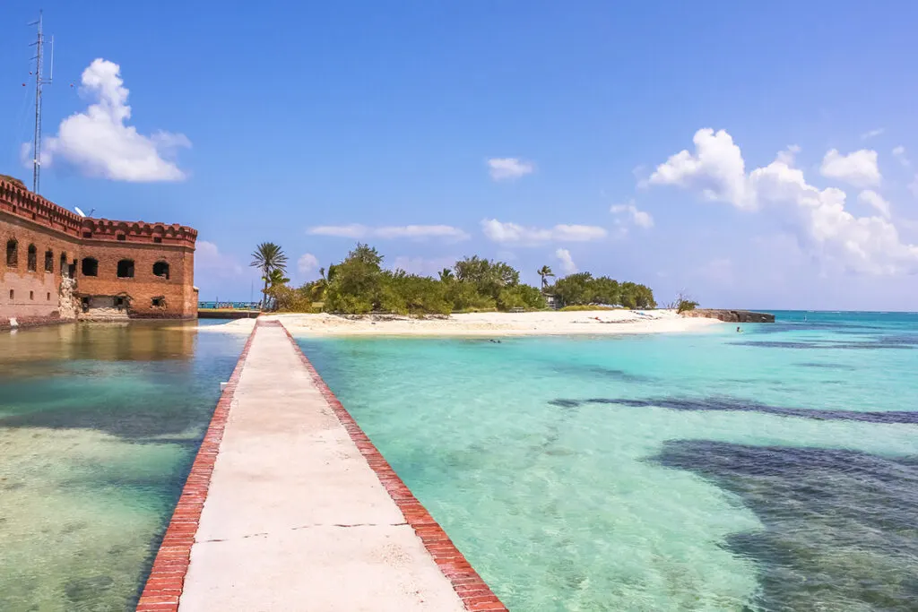 Dry Tortugas beach and sand