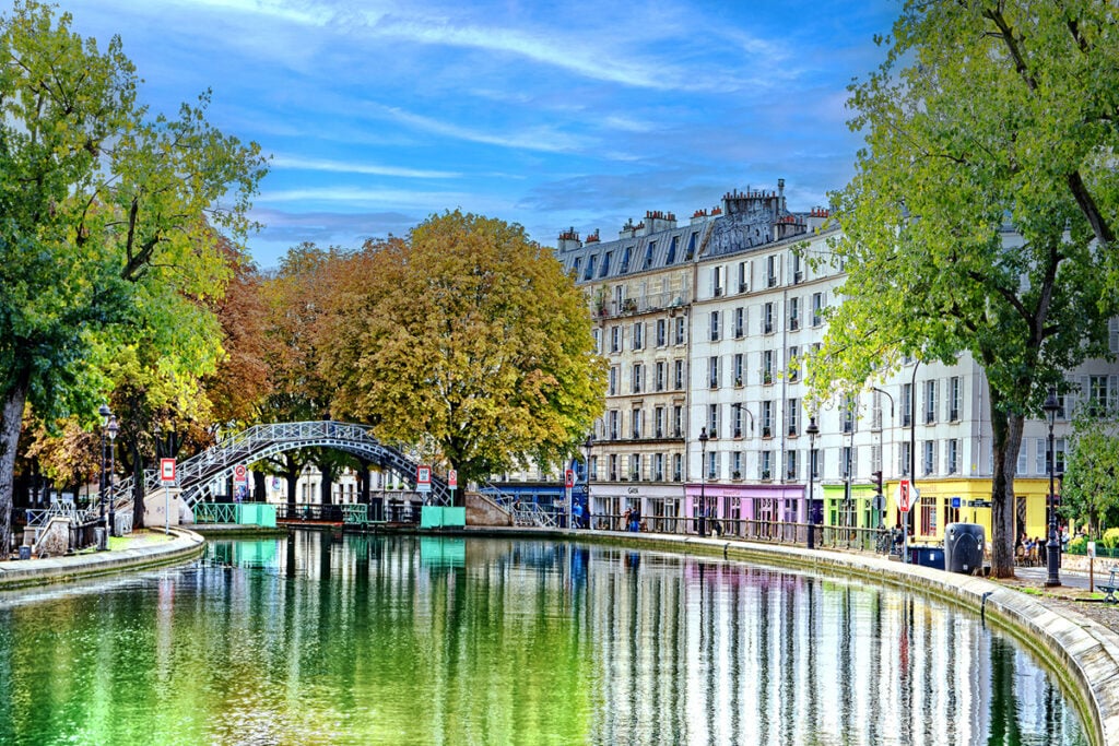 Beautiful Canal Saint-Martin