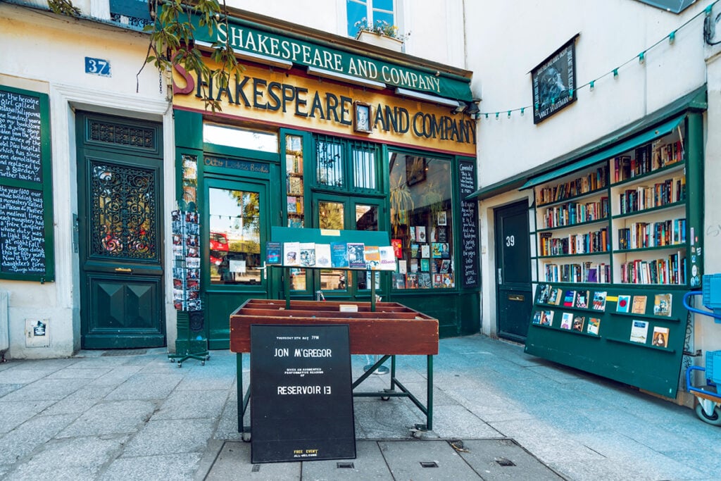 The iconic Shakespeare bookshop