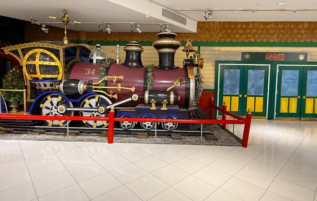 Santaland at Macy's on the 8th floor