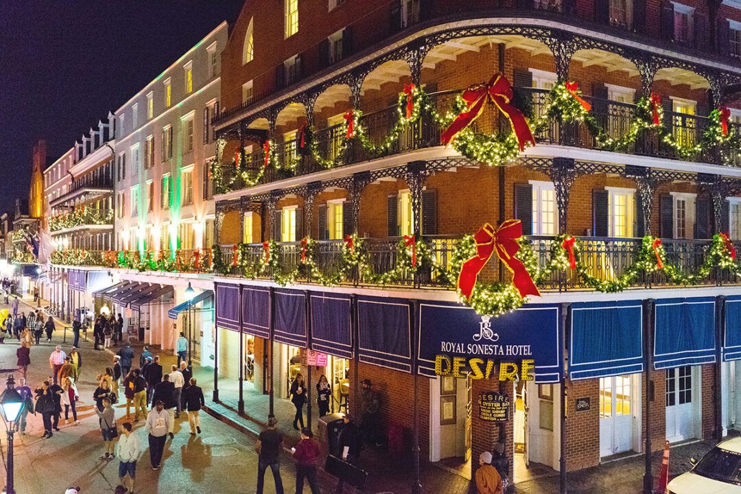 Christmas In New Orleans Smock Shirt main image 0