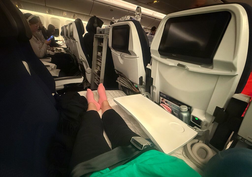 Seatbelt in Skycouch