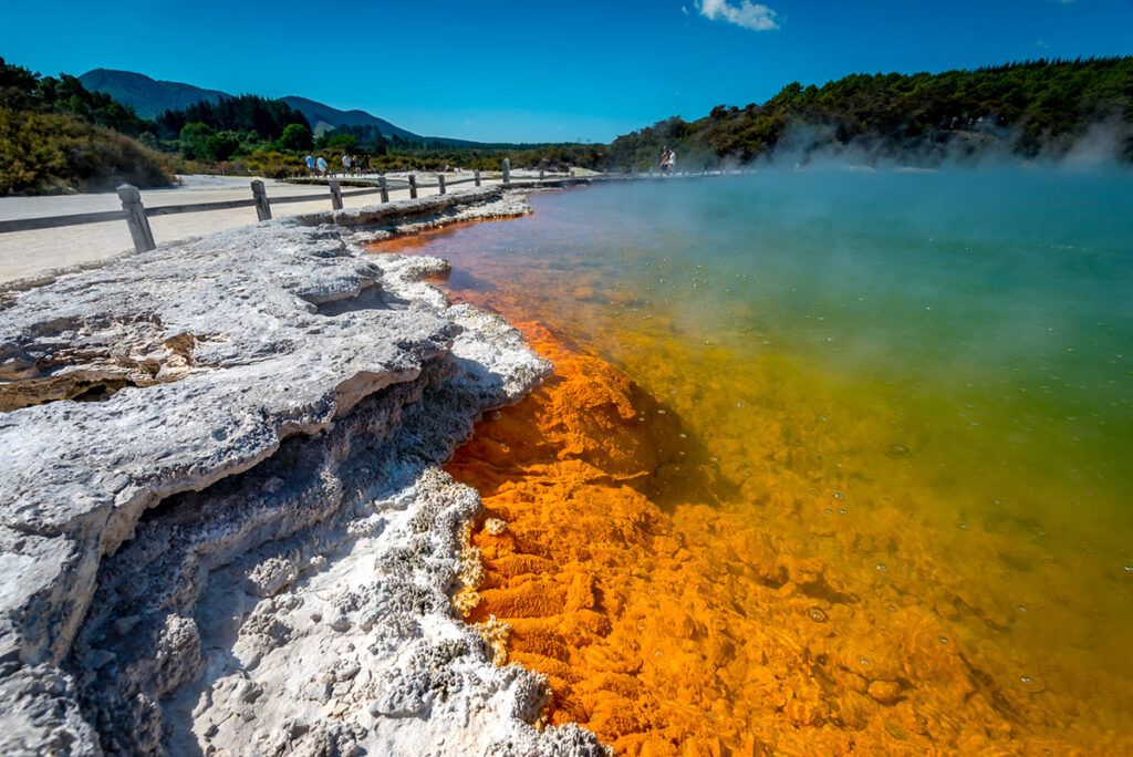 Photogenic Wai-O-Tapu hot pools