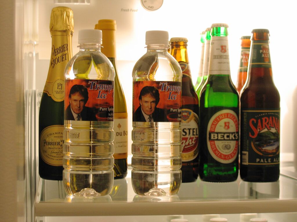 Trump water in my fridge
