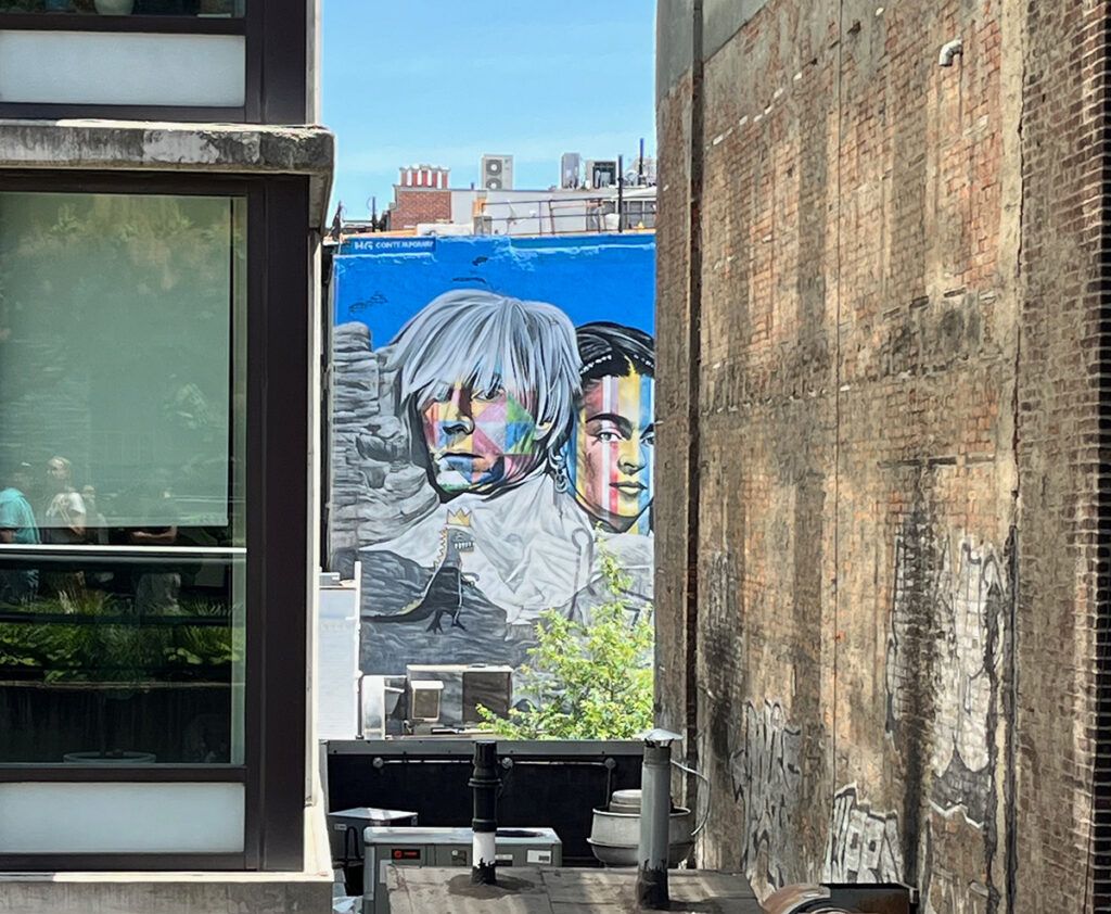 High Line mural art