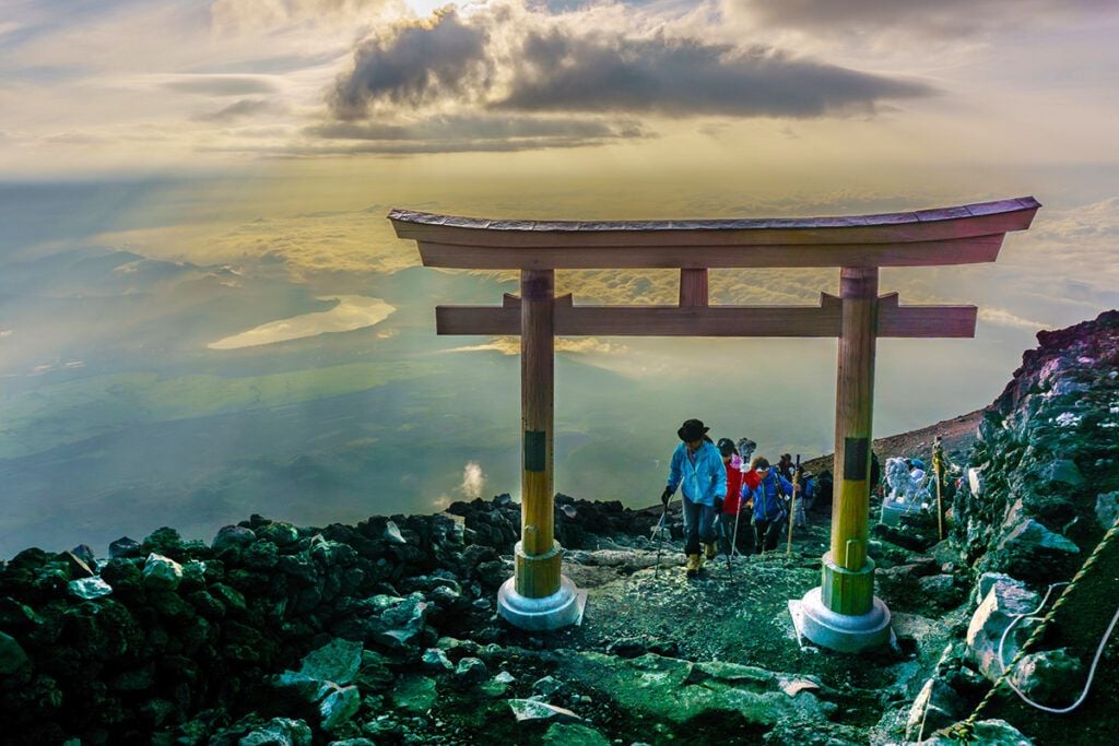 Hiking Mt Fuji