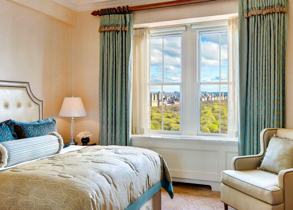 The Pierre suite with Central Park views