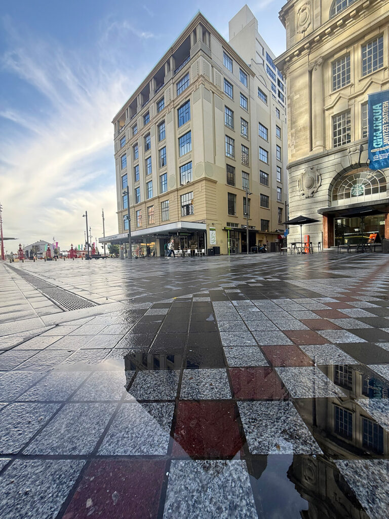 Auckland in the morning