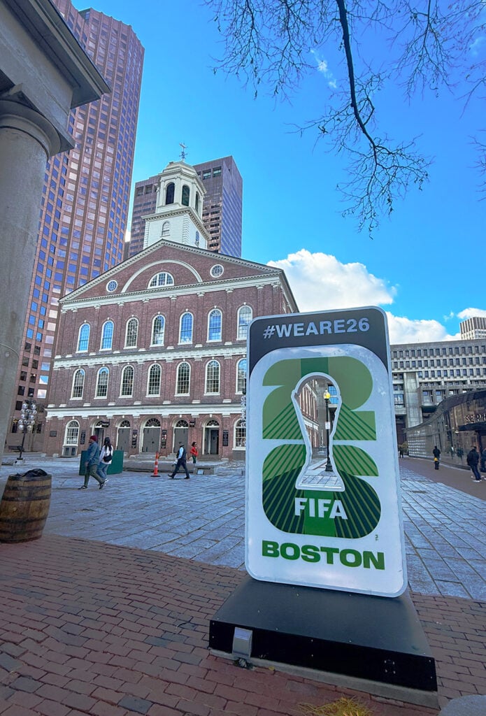 Sign about hosting FIFA 2026 games