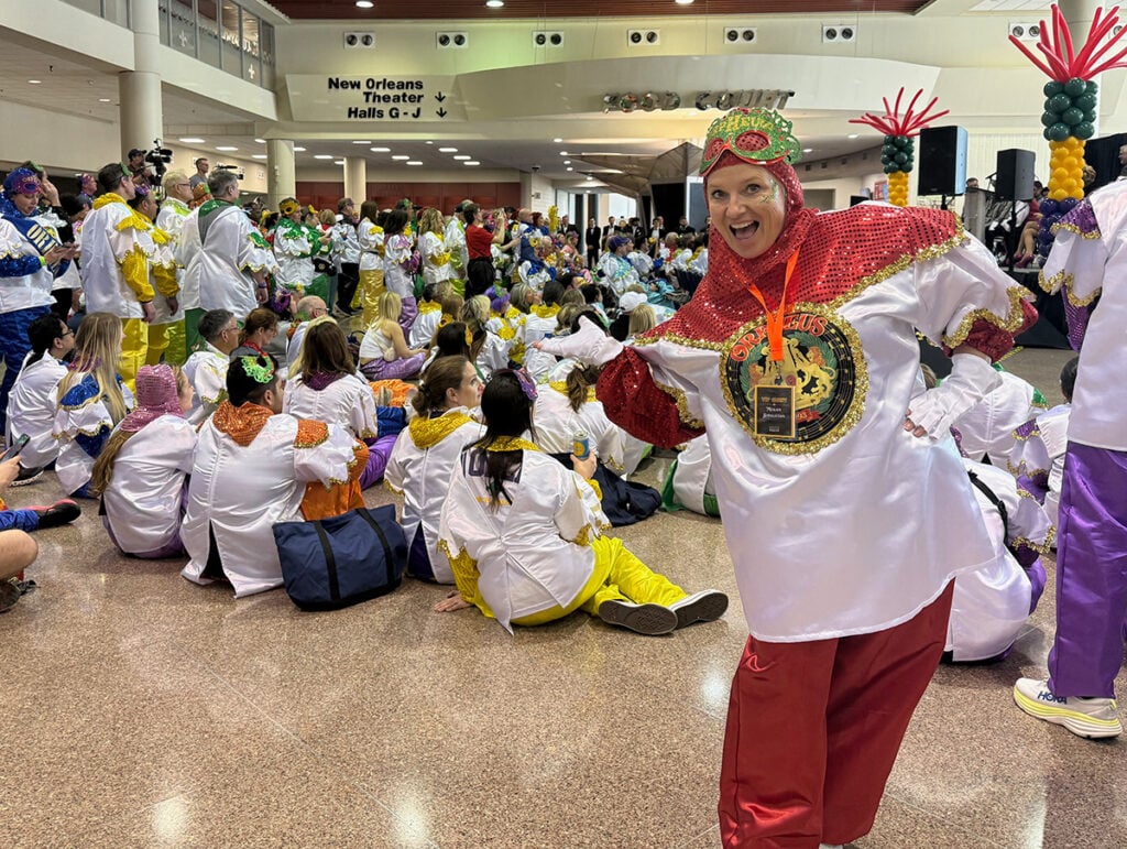 Megan in Orpheus costume