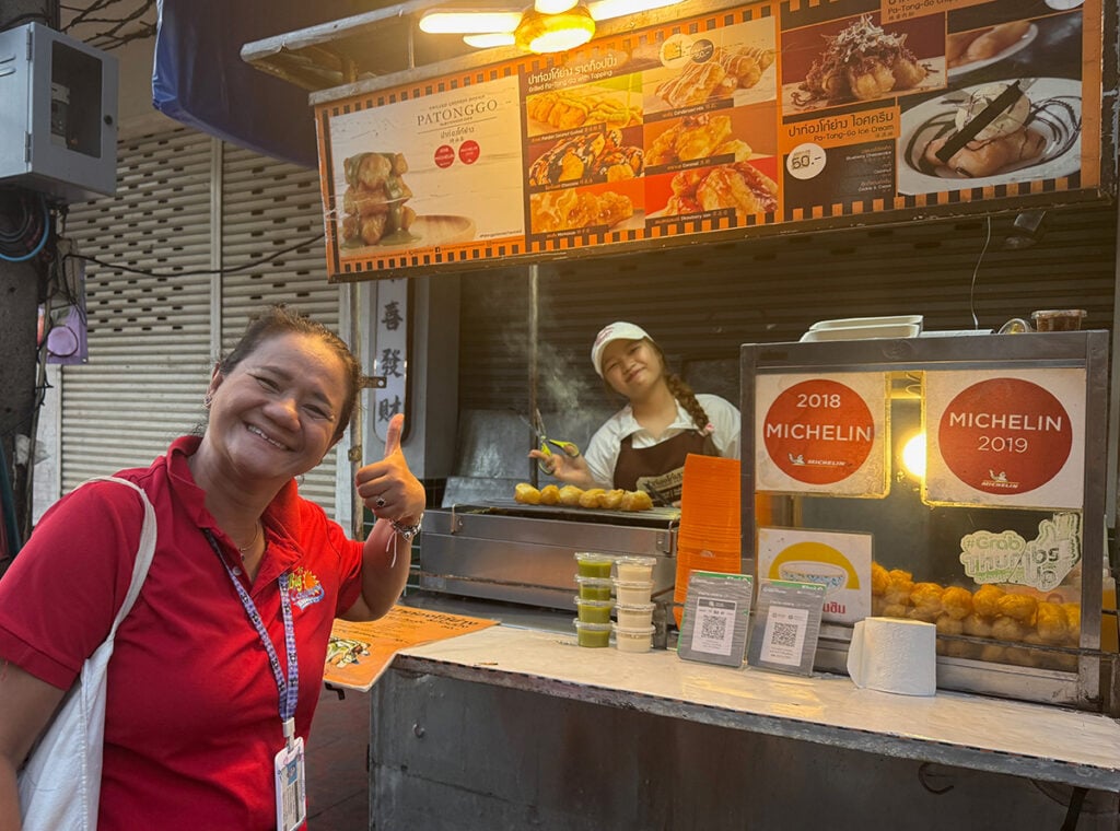 These hot donuts were super moreish!