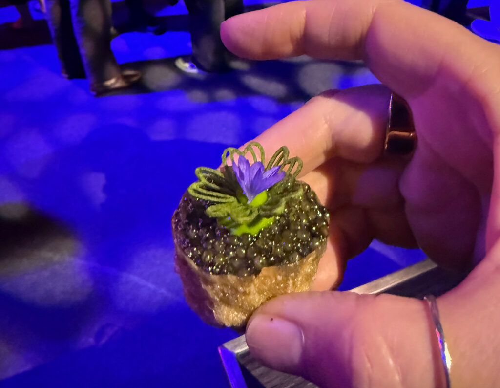 Another clever bite-sized Michelin nibble