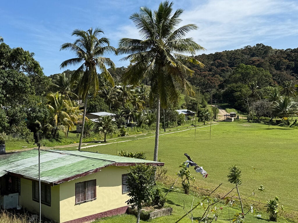 Nadroumai school rugby field