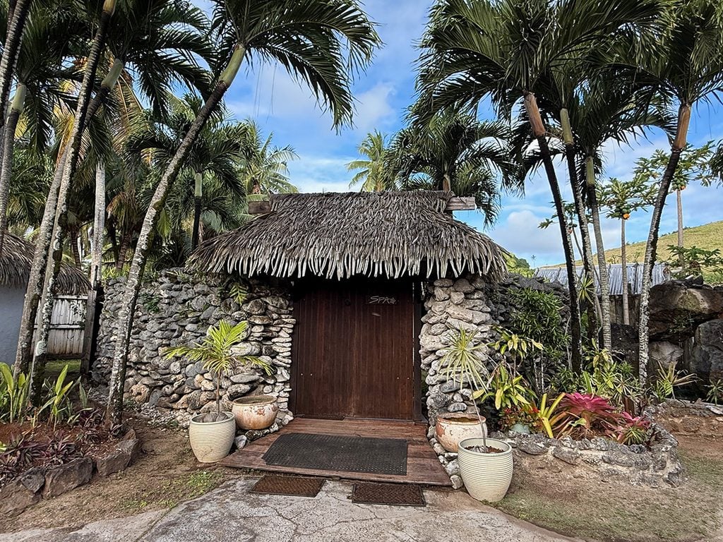 Tamanu Spa entrance