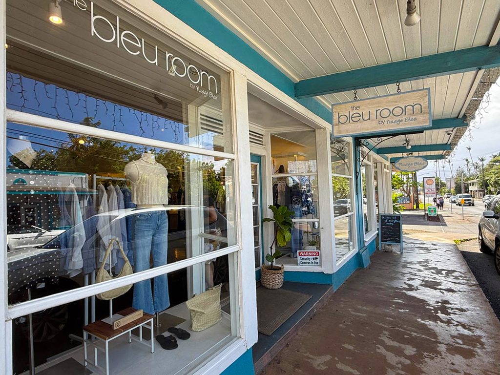 Bleu Room, Pa'ia, Maui