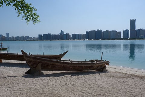 Abu Dhabi harbour