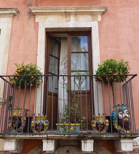 Taormina balcony Balcony