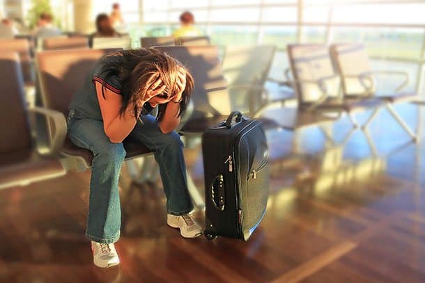 Dealing with cancelled flight