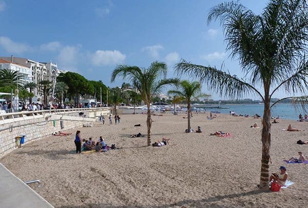 Cannes beach