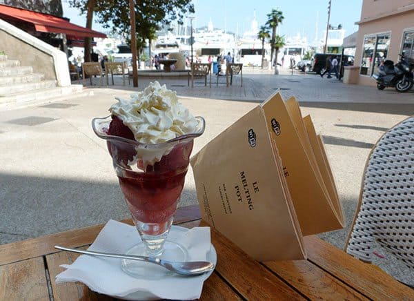 Cannes ice cream
