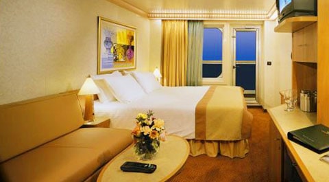 Carnival Liberty balcony room Carnival Liberty cabin