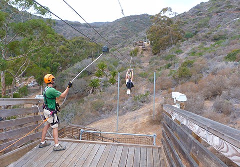Catalina Zip Lining