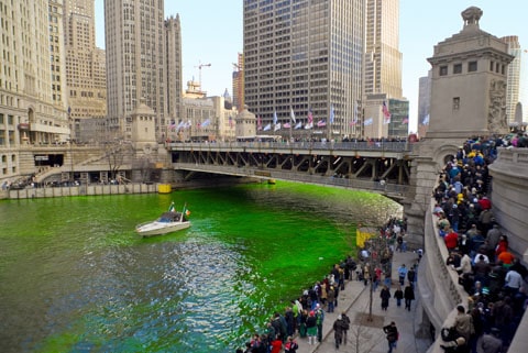 Chicago green river