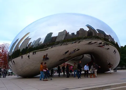 Chicago reflection