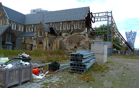 Christchurch damage