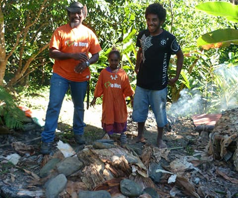 Bougna New Caledonia