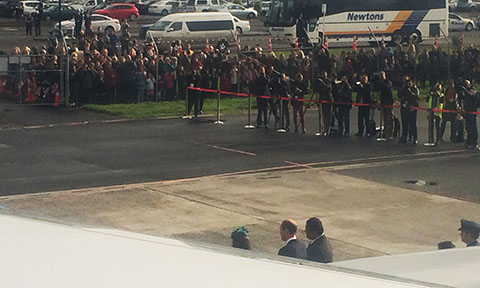 Dunedin Royal welcome