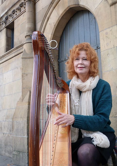 Dublin harpist