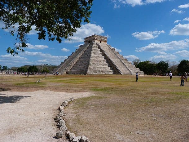 This temple sits over an older temple too