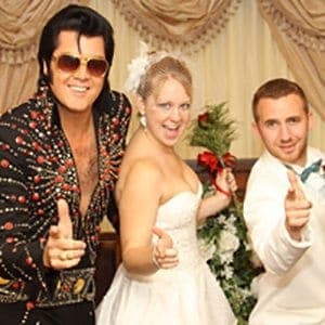 Las Vegas Get Married By Elvis Blogger At Large Elvis Wedding Las Vegas